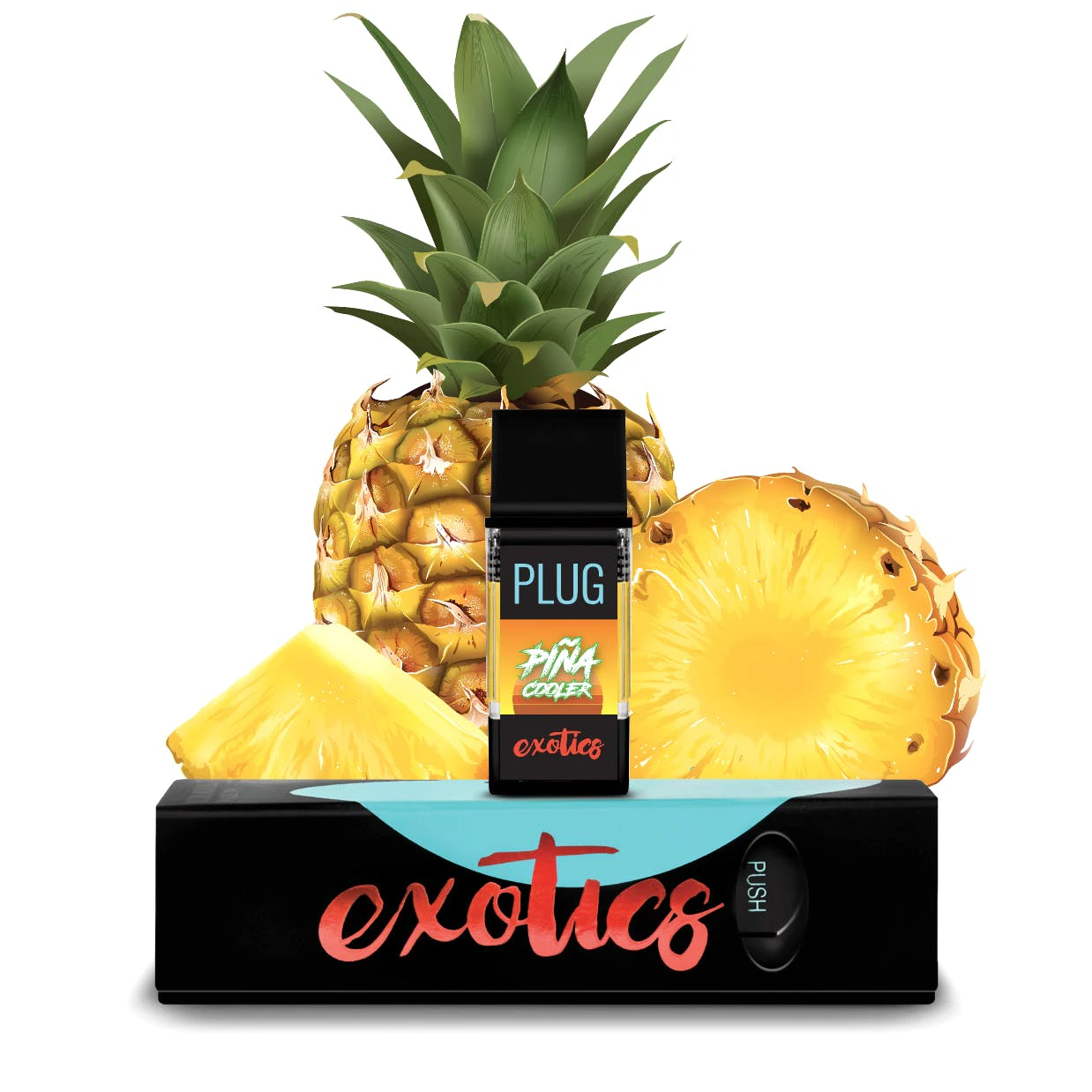 PLUGPLAY™ - PLUGplay Exotics Pina Cooler POD 1.0g Main Image