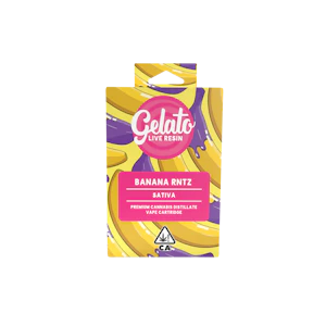 GELATO - Gelato - 1g Live Resin Cart - Banana Rntz