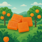 AGL 20 Pack Tangerine Gummies THC CBD 00681