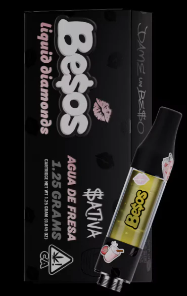 Be$os - Agua De Fresa - 1.25g Cartridge Diamonds Main Image
