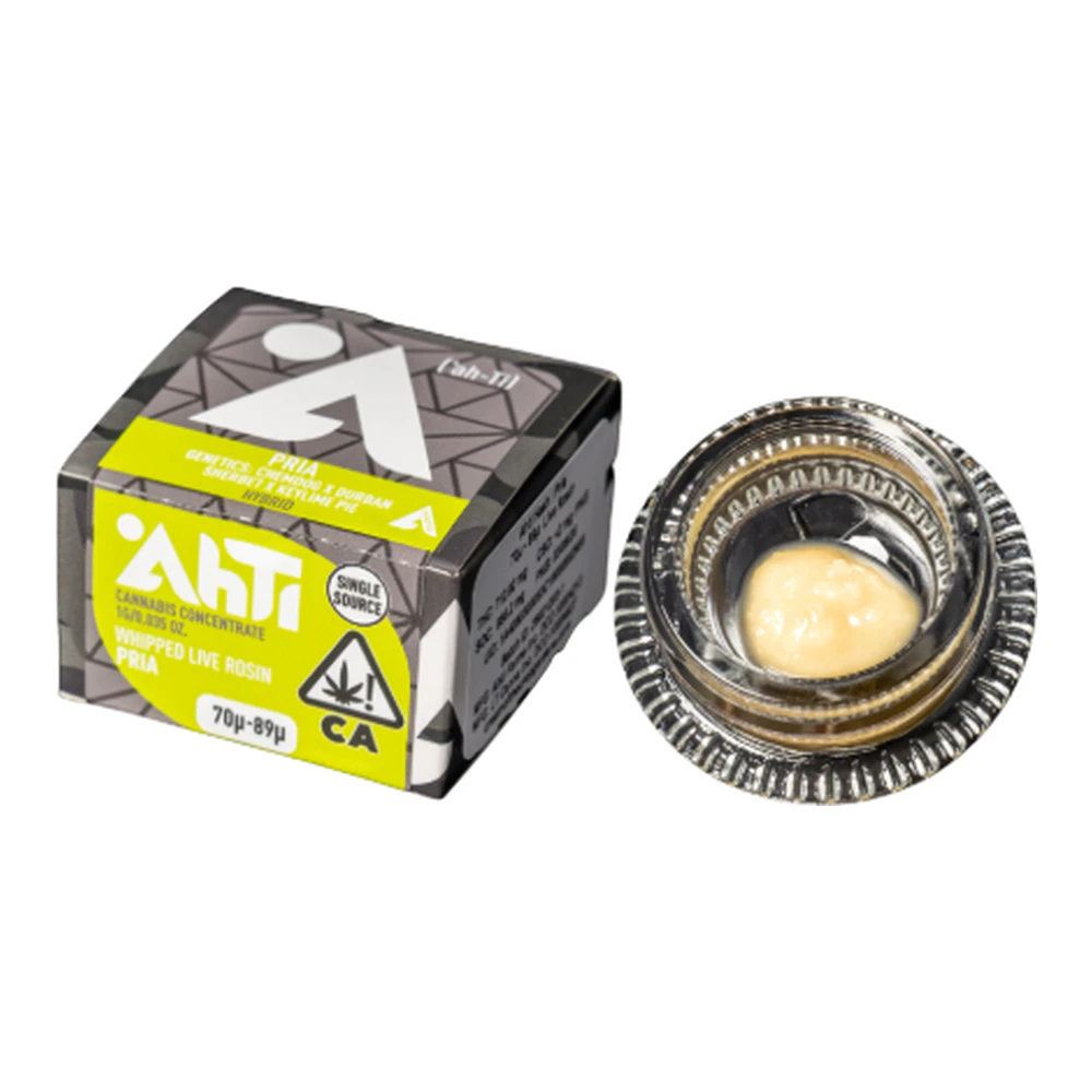 Ahti Hash Farms - Ahti Hash Farms | Goverment Oasis 90µ | Whipped Live Rosin | 1g Main Image