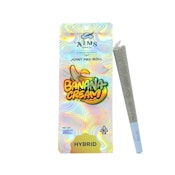 AIMS | Infused Pre-Roll | Banana Cream | [1.1g] | Hybrid