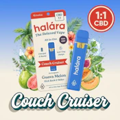 AIO - Guava Melon (Couch Cruiser) -  1:1 (CBD:THC) - 1g (H) - Halara