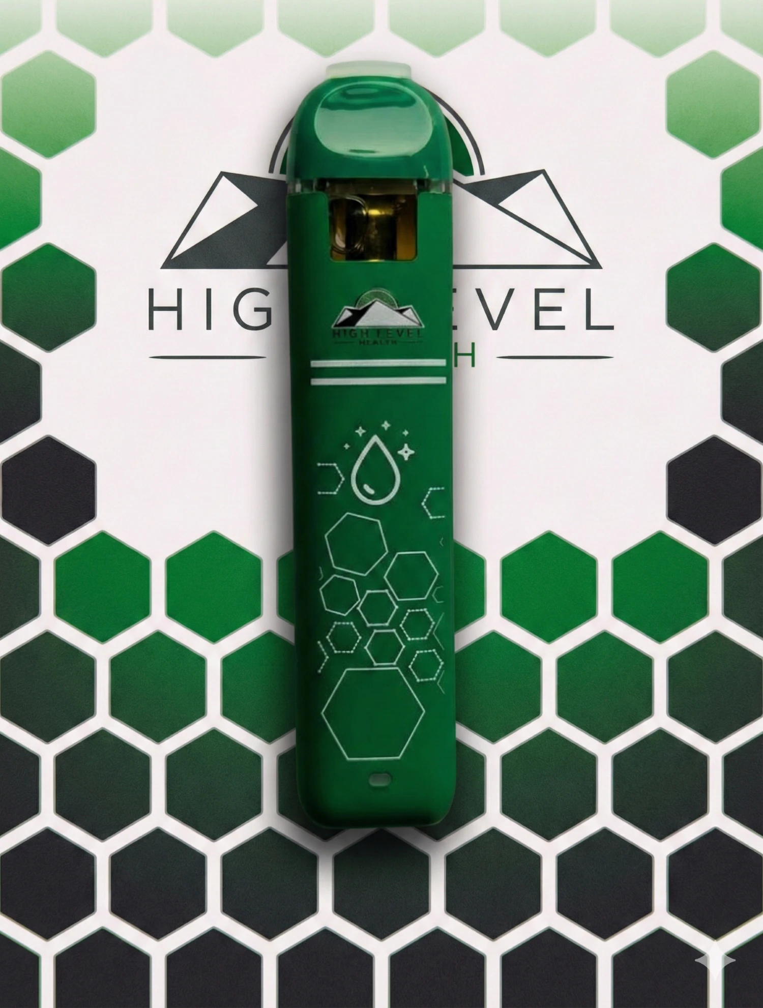 High Level Health CO - HLH - Cured Resin AIO - Rainbow Headband (H) - .5g Main Image
