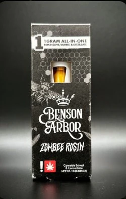 Benson Arbor - Benson Arbor Zombee Rosin Orange Soda #4 AIO 1g Main Image