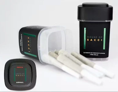 House of Sacci - Airmail | Pre-rolls | 0.5g 7-pack | House of Sacci