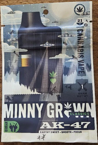 Minny Grown - Minny Grown | Vape | Disposable | AK-47 | 1g Main Image