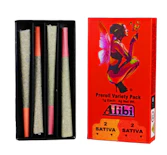 Dream Star - 22.71% THC / Nilla Wafer - 26.83% THC - Sativa (2) /Indica (2) - 1g (Pre-Roll  Variety Pack) 4pk | Alibi    -NN11 FRONT