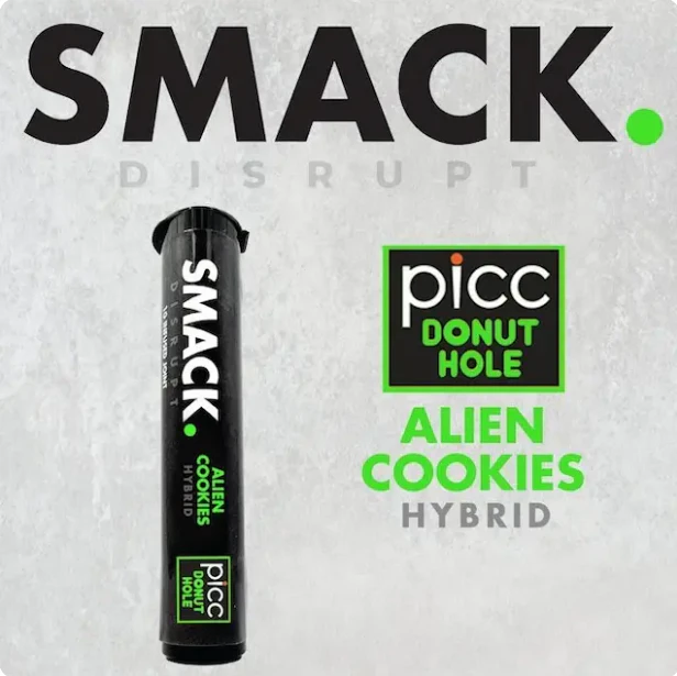 SMACK - Alien Cookies Live Resin Infused Donut Hole | 1g Main Image
