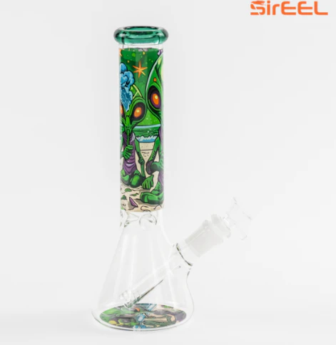 Gear - 10" Ancient Alien Beaker Bong Main Image