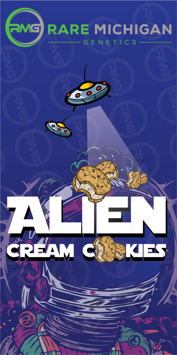 Rare Michigan Genetics - Rare Michigan - Alien Cream Cookies 1G PR Main Image