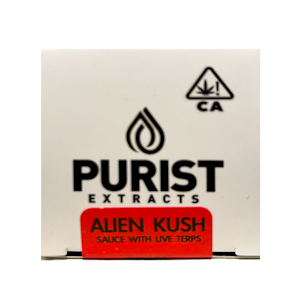 PURIST EXTRACTS - Purist Extracts Sauce 1g - Alien Kush 82%