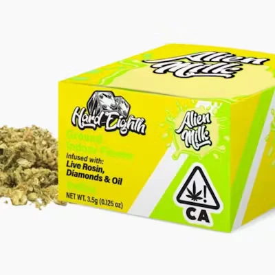 Hard Eighth - Hard Eighth Infused Shake 3.5g Alien Milk Main Image