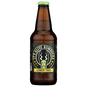 It's Alive Kombucha - It's Alive Kombucha - 12oz. Non-Infused Beverage - Electric Lemon