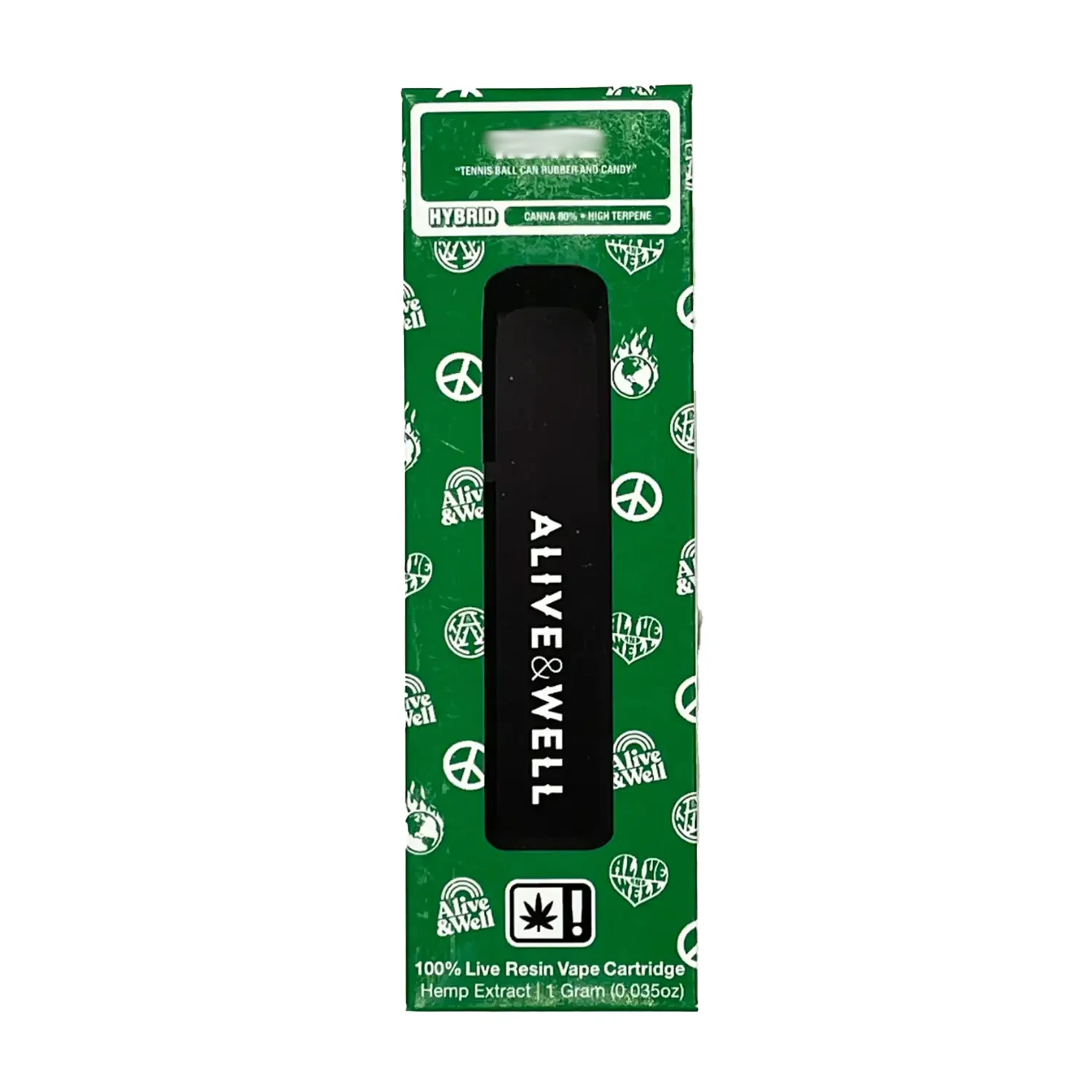 Alive & Well - Alive & Well - 1g Cured Resin AIO Vape - Grapes & Cream Main Image