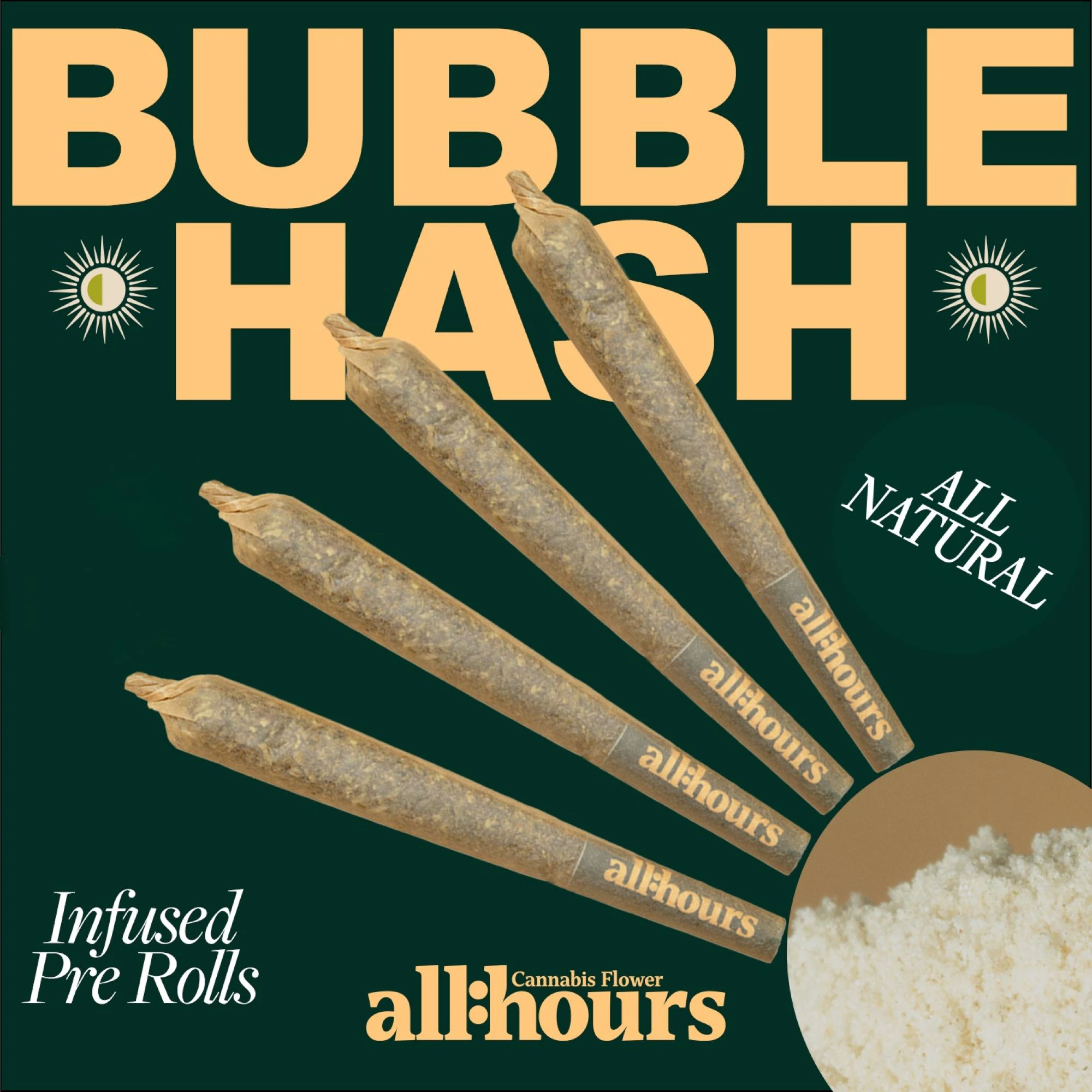 all:hours - all:hours Mule Fuel Bubble Hash Infused Shorties 41183 Main Image