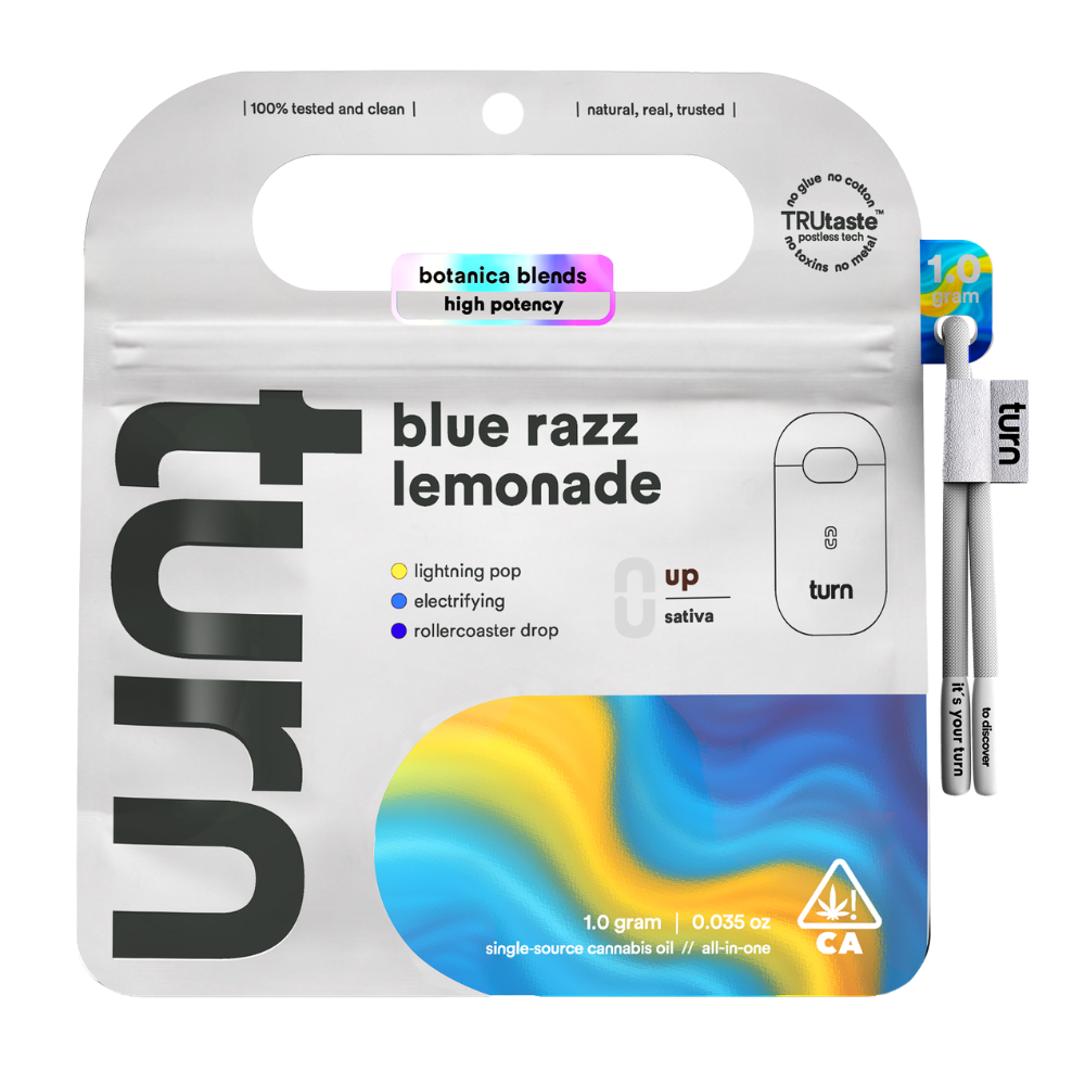 turn: Xxl - Blue Razz Lemonade - Disp