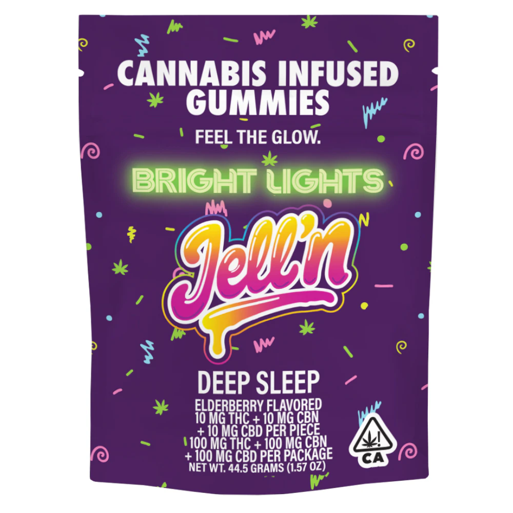 Bright Lights - Bright Lights - Jell'n - Deep Sleep Elderberry - 10:10:10 - THC:CBN:CBD Main Image
