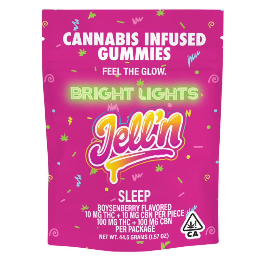 Bright Lights - Bright Lights - Jell'n - Sleep Boysenberry - 10:10 THC:CBN Main Image