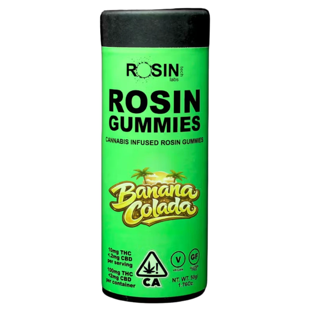 Rosin Tech Labs - Rosin Tech - Banana Colada - Rosin Gummy - 100mg Main Image
