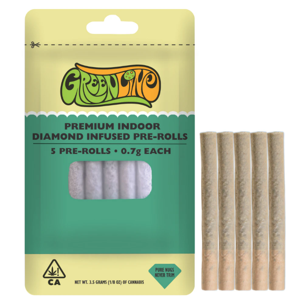 Greenline - Greenline - Papaya x 33 (H) - 5pk - Joint - 3.5g Main Image