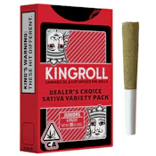 Kingroll - Jr - Maui Wowie x Blue Dream (S) - 4pk - Infused Joint - 3g