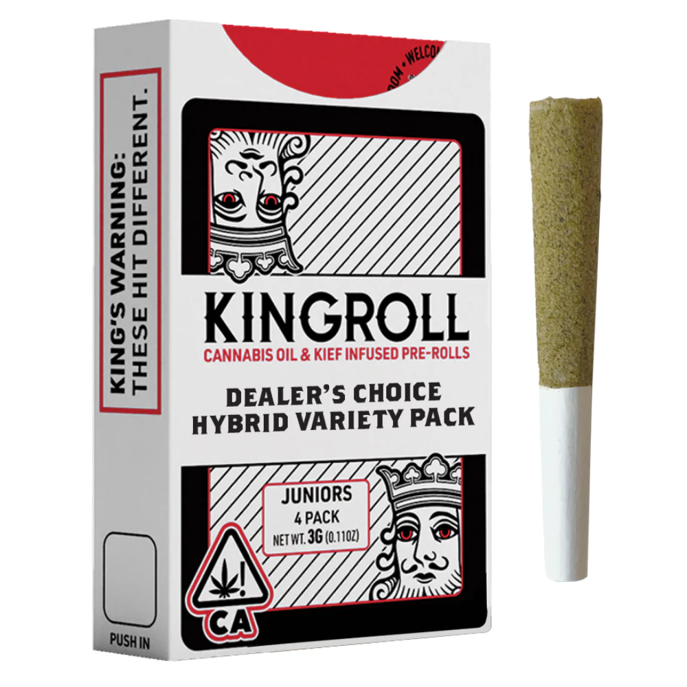 Kingroll - Kingroll - Biscotti x Lemon Cherry Gelato (H) - Infused Joint - 1.3g Main Image
