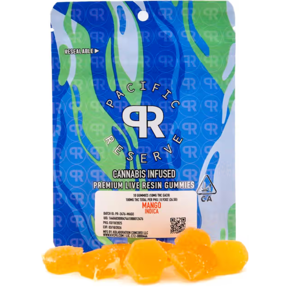 Pacific Reserve: Mango - Gummy - 10pk - 100mg