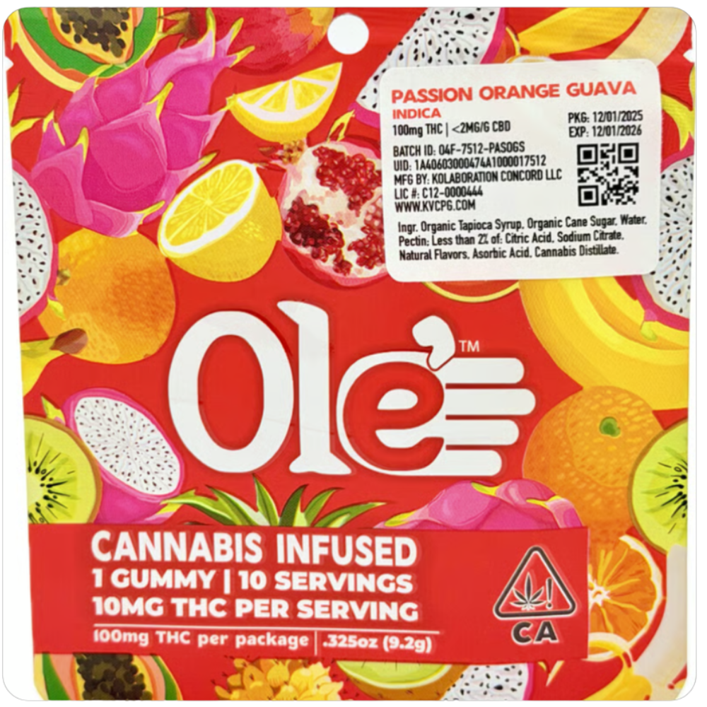 Ole' 4 Fingers: Single - Passion Orange Guava
