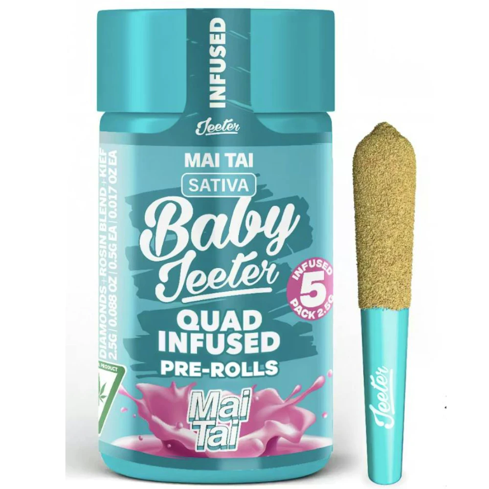 Jeeter - Jeeter - Baby - Mai Tai (S) - Infused Joint - 5pk - 2.5g Main Image