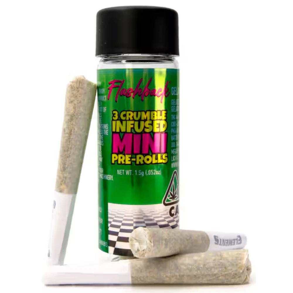 Flashback - Flashback - Peanut Butter Rose - 3pk - Infused Joint - 1.5g Main Image