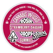3 Bros - Strawberry Daiquiri - Rosin Drops - 10pk - 100mg
