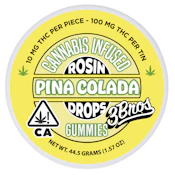 3 Bros - Pina Colada - Rosin Drops - 10pk - 100mg