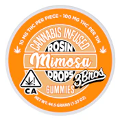 3 Bros - Mimosa - Rosin Drops - 10pk - 100mg