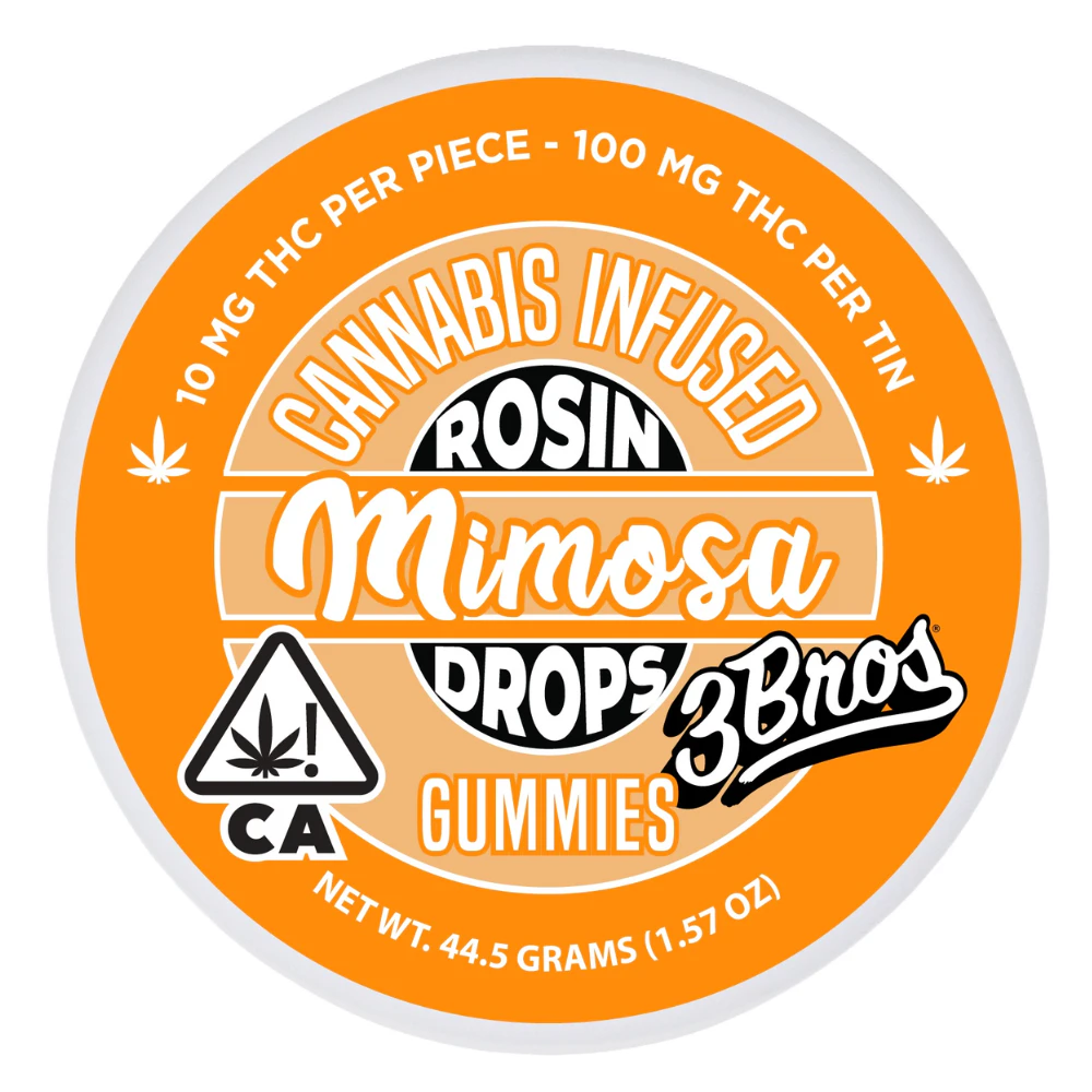 3 Bros - 3 Bros - Mimosa - Rosin Drops - 10pk - 100mg Main Image