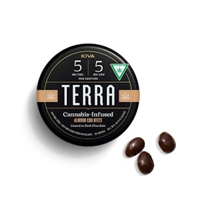 Kiva - Terra Bites - Almond 100mg