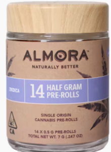 Almora - [Almora Farm] Prerolls 14 Pack - 7g - Lemon GMO (I)