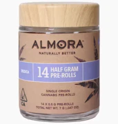 Almora Farm 14pk Prerolls 7g White Raspberry