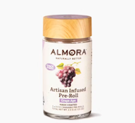 Almora 2.5G Grape Ape Artisan Infused Preroll 5pk