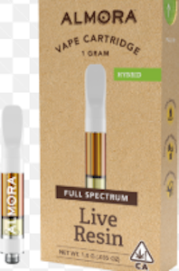 Almora - [Almora Farm] Live Resin Cartridge - 1g - Carbon Fiber (H)