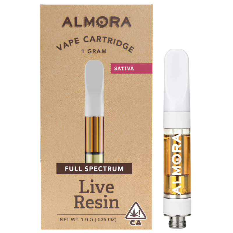 ALMORA FARMS - Almora Farm - 1g Live Resin Cart - Sangria Main Image