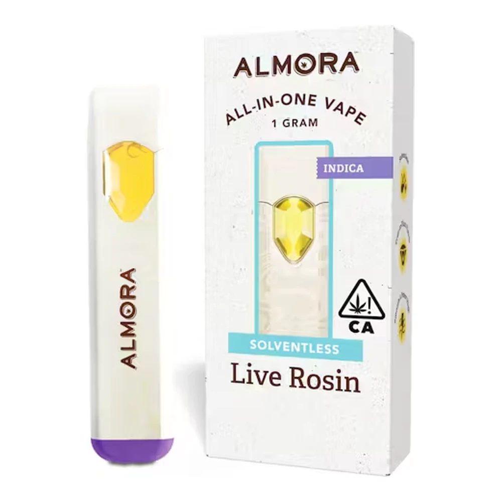 ALMORA FARMS - Almora Farm | Master Kush | Live Rosin All-In-One Vape | 1g Main Image