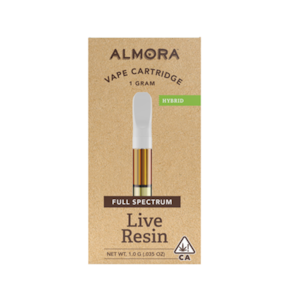 Almora Farm | Vape Cartridge | Live Resin | Wedding Cake | 1g