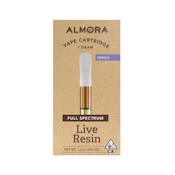 Almora Farm | Vape Cartridge | Live Resin | Ice Cream Cake | 1g