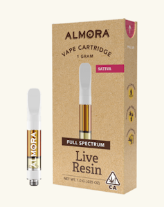 ALMORA FARMS - Almora Farm | Orange Elixir | Live Resin Cartridge | 1g