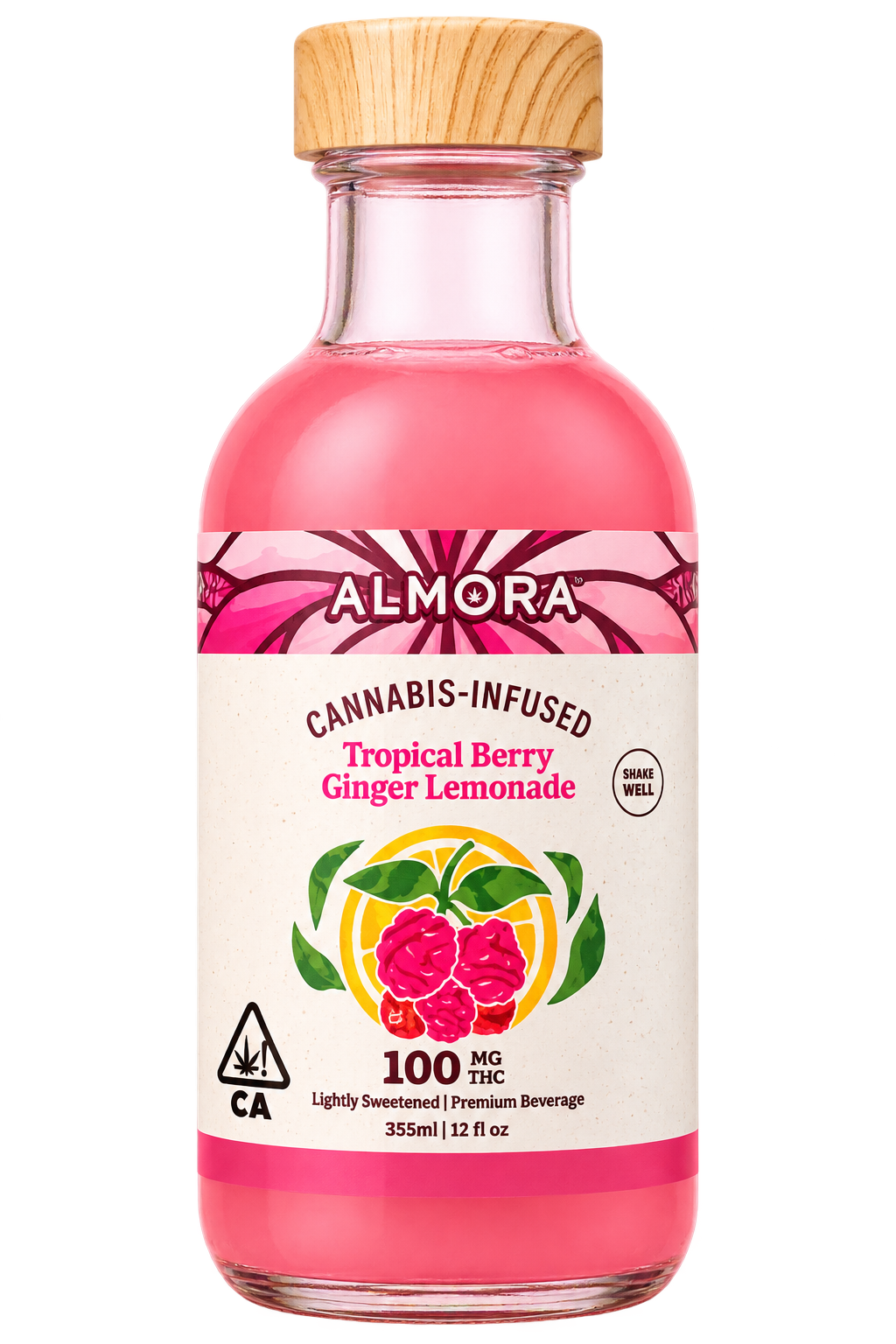 Almora | Pink Jesus | Tropical Berry Ginger Lemonade | 100mg