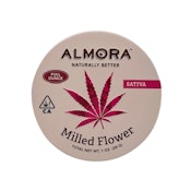 SATIVA MILLED FLOWER BLEND 28G - ALMORA FARM