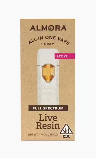 ALMORA FARMS - Almora Farm | Ghost Train Haze | Live Resin All-in-One Vaporizer | 1g Main Image