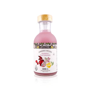 ALMORA FARMS - ALMORA - Drink - Pomberry Rose Lemonade - 12oz - 100MG