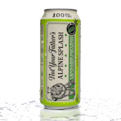 Not Your Father's Alpine Splash 100mg THC + 100mg Caffeine Live Resin Single Can